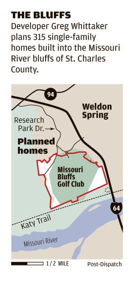 The Bluffs map
